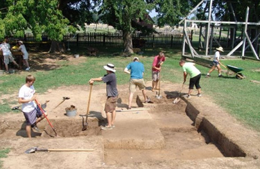 St Mary's City excavation site
